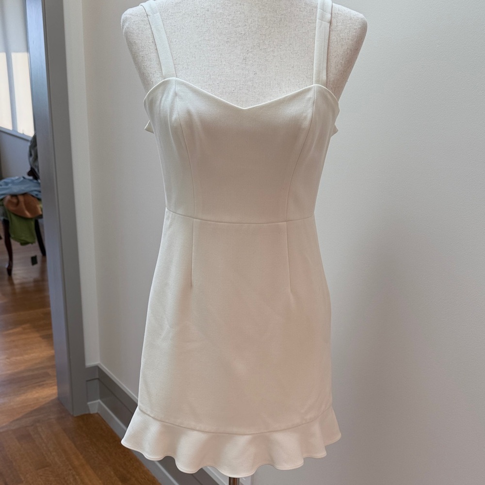 French Connection Cream Mini Dress